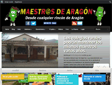 Tablet Screenshot of maestrosdearagon.com